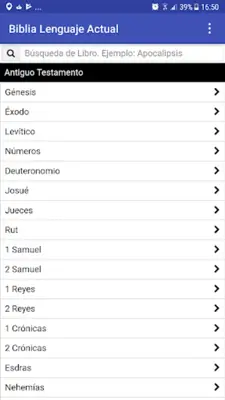 Biblia Lenguaje Actual android App screenshot 3